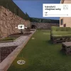 Kisméretű, 5W-os, rozsdamentes acél kültéri süllyesztett LED spotlámpa