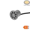 Beépíthető víz alatti világítás, Meleg fehér, 24V, 1,3W, IP68