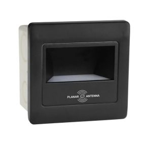   DIAMOND Süllyesztett LED Lépcsővilágító 2W IP20 Fekete – Elegáns és Biztonságos Jelzőfény