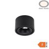 Fix LED Spotlámpa 10W, 800lm, Fekete, Természetes Fényű