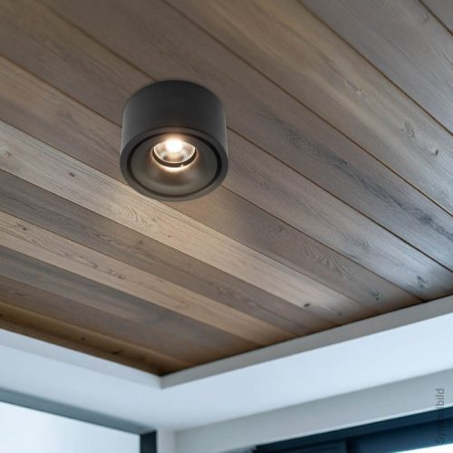 Fix LED Spotlámpa 10W, 800lm, Fekete, Természetes Fényű