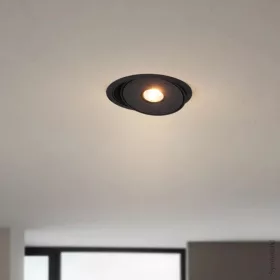 30W-os extra erős billenthető LED panel 3000 lumen fényerővel és CRI90 színhűséggel, fekete lámpatest