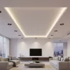 30W-os extra erős billenthető LED panel 3000 lumen fényerővel és CRI90 színhűséggel, fekete lámpatest
