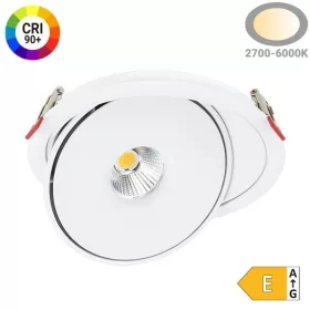 30W-os extra erős billenthető LED panel 3000 lumen fényerővel és CRI90 színhűséggel, fehér lámpatest