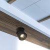 Dönthető LED Spotlámpa 12W, 960lm, Természetes Fényű, Fekete