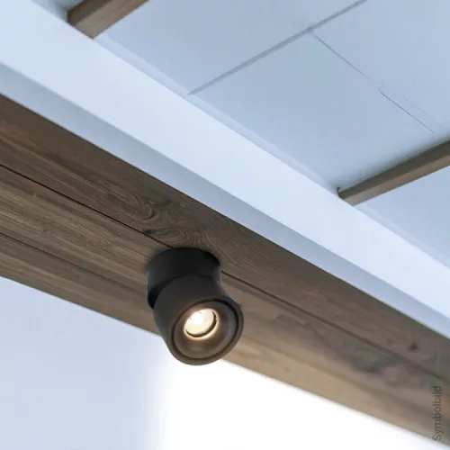 Dönthető LED Spotlámpa 12W, 960lm, Természetes Fényű, Fekete