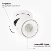 Dönthető LED Spotlámpa 12W, 960lm, Természetes Fényű