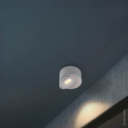 Prémium Falon Kívüli Billenthető LED Spotlámpa, 20W, 2000lm, 24°, CCT, Fehér – Élethű Színek (CRI90) és Irányítható Fény