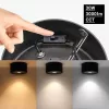 Prémium Falon Kívüli Billenthető LED Spotlámpa, 30W, 3000lm, 24°, CCT, Fekete – Élethű Színek (CRI90) és Irányítható Fény