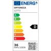 LED panel 60x60cm 36W 4320lm 120lm/W 2700K Backlit IP20