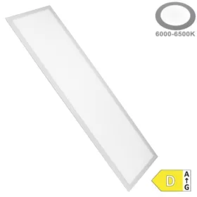 36W-os, 120x30 cm-es, hátsó megvilágítású (backlit) LED panel tartozék driverrel, irodai világításhoz