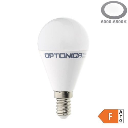 Optonica G45 LED izzó E14 8W 710lm Hideg fehér