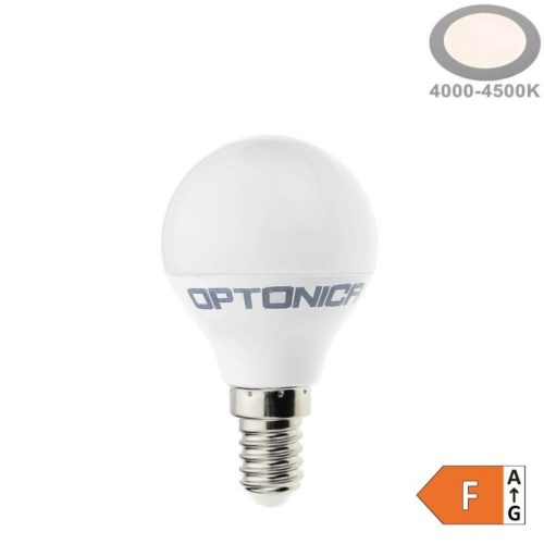 Optonica G45 LED izzó E14 3,5W 300lm Természetes fehér