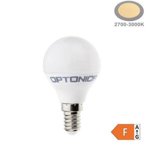 Optonica G45 LED izzó E14 3,5W 300lm Meleg fehér