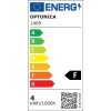 Optonica G45 LED izzó E14 3,5W 300lm Meleg fehér