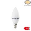 Optonica LED gyertya izzó E14 5,5W 450lm Meleg fehér