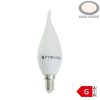 Optonica gyertya LED izzó E14 5,5W 450lm Természetes fehér