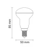 Optonica R50 LED izzó E14 6W 480lm Hideg fehér