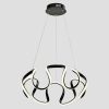 BLACK ARTE ILLUMINA ORBIT LED függeszték – 60W – modern fekete kör alakú mennyezeti lámpa