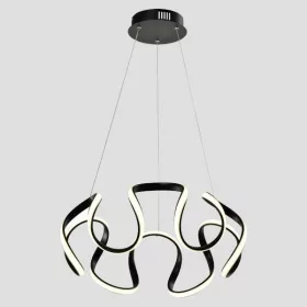BLACK ARTE ILLUMINA ORBIT LED függeszték – 60W – modern fekete kör alakú mennyezeti lámpa