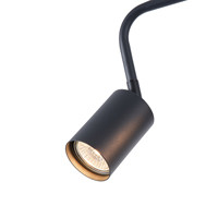 OLYMP 5-ös Mennyezeti Spotlámpa (GU10) – Irányítható Fejekkel, Fekete