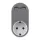 3az1-ben Konnektor Elosztó és USB Töltő – Gyerekvédelemmel, Szürke