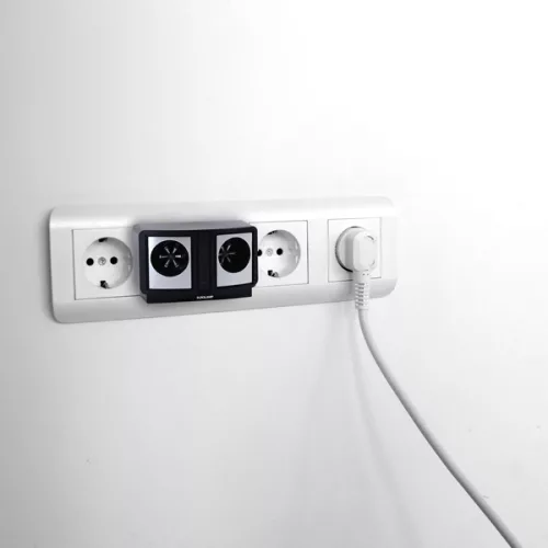 Ultrahangos Rágcsálóriasztó, Állítható, 1W, 230V, Konnektorba dugható