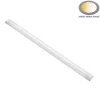 Eurolamp kompakt LED lámpatest 150 cm-es hosszal, állítható teljesítménnyel (30W/40W/50W) és 3CCT (3000K/4000K/6500K) állítható fehér színhőmérséklettel, IP40 porvédett védettséggel, beltéri használatra