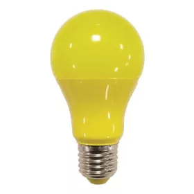 EUROLAMP PLUS 1803 E27-es foglalatú 7W-os sárga színű rovarriasztó és szúnyogriasztó A60 LED izzó