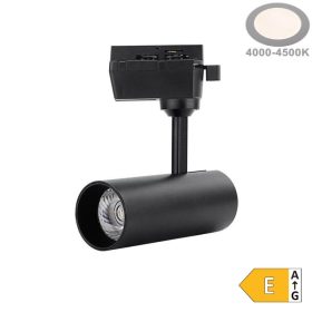 Bridgelux sínes LED lámpa 12W 1200lm 24° 4000K fekete