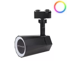 Optonica 1-fázisú sínlámpa beépített Bluetooth hangszóróval és RGB világítással