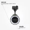 Optonica 1-fázisú sínlámpa beépített Bluetooth hangszóróval és RGB világítással