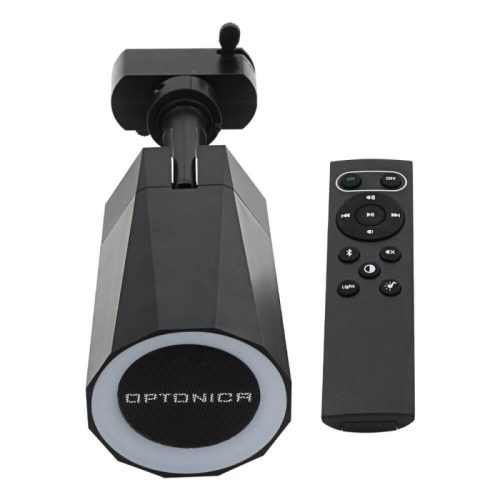 Optonica 1-fázisú sínlámpa beépített Bluetooth hangszóróval és RGB világítással
