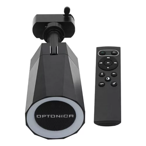 Optonica 1-fázisú sínlámpa beépített Bluetooth hangszóróval és RGB világítással