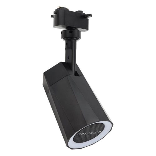 Optonica 1-fázisú sínlámpa beépített Bluetooth hangszóróval és RGB világítással
