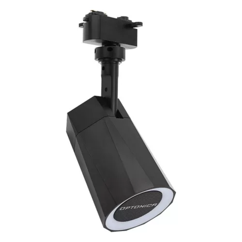 Optonica 1-fázisú sínlámpa beépített Bluetooth hangszóróval és RGB világítással