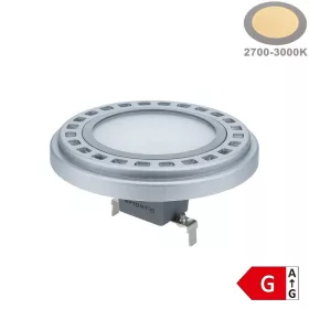 AR111 LED Spot (G53, 12V) 15W, 120° – Meleg Fehér