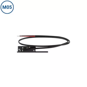 Optonica M05 fekete betáp csatlakozókábel 50 cm hosszban mágneses sínrendszer áramellátásához