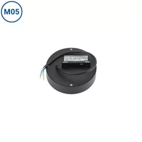 Optonica M05 kerek fekete mennyezeti tápegység 100W 48V mágneses sínrendszerhez