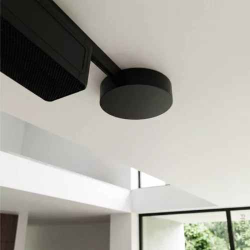 Optonica M05 kerek fekete mennyezeti tápegység 100W 48V mágneses sínrendszerhez