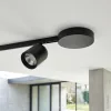 Optonica M05 kerek fekete mennyezeti tápegység 200W 48V mágneses sínrendszerhez