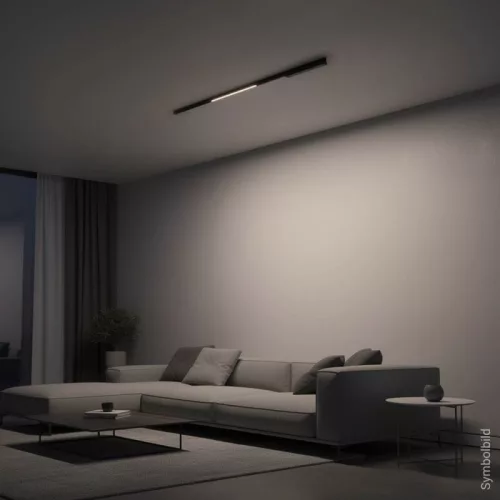 M05 7W fekete lineáris LED lámpa mágneses sínrendszerhez 4000K