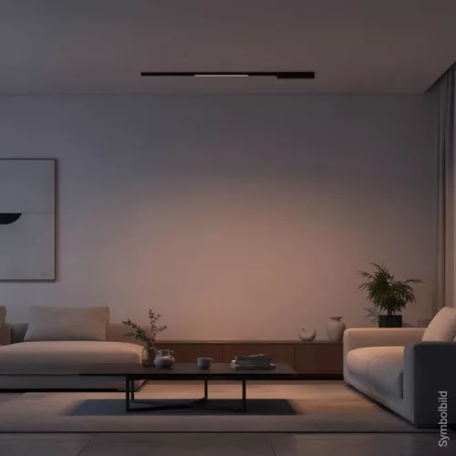 M05 7W fekete lineáris LED lámpa mágneses sínrendszerhez 4000K