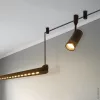 48V flexibilis világítási rendszer 2 spot+1 lineáris lámpával, 5 méter