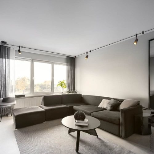 48V flexibilis világítási rendszer 3 spot lámával 5 méter