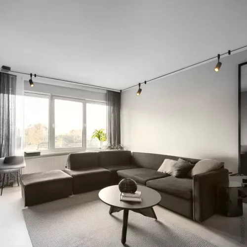 48V flexibilis világítási rendszer 3 spot lámával 5 méter