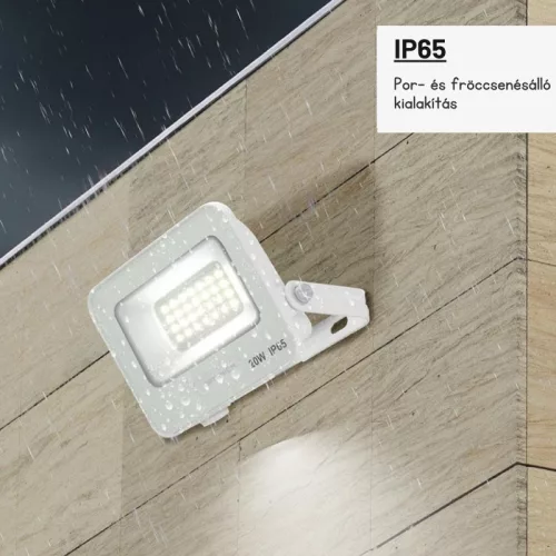LED reflektor 20W 1800lm 4000K 120º SMD Fehér-Optonica