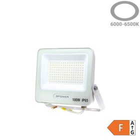LED reflektor 100W 9000lm 6000K 120º SMD Fehér-Optonica