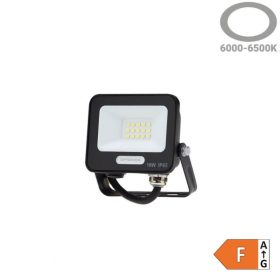 LED reflektor 10W 900lm 6000K 120º SMD Fekete-Optonica