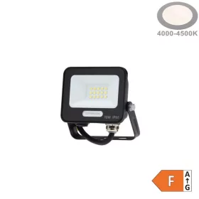 LED reflektor 10W 900lm 4000K 120º SMD Fekete-Optonica